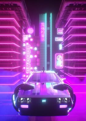 Neon Car