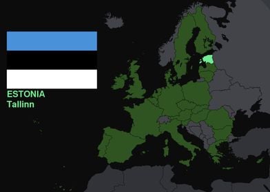 Maps of estonia