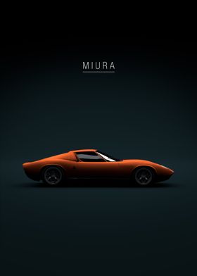 1967 Miura P400 Orange