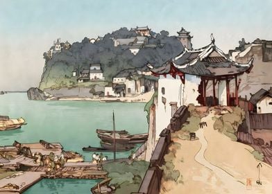 Ukiyo e Shizhongshan 1940