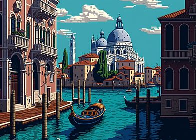 16bit  Canal in Venice