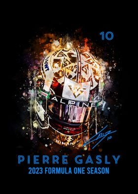 Pierre Gasly Helmet 2023