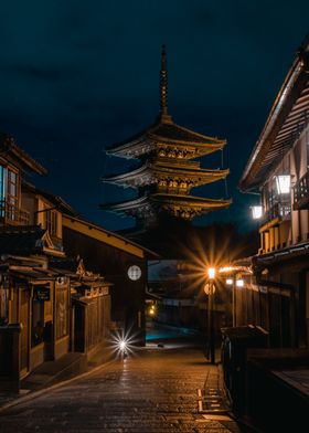 Pagoda in Kyoto Japan