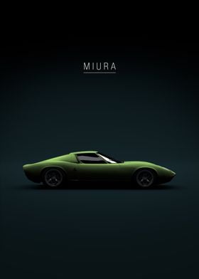 1967 Miura P400 Green