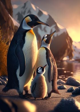 The Penguin Family