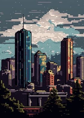 Calgary Pixel art