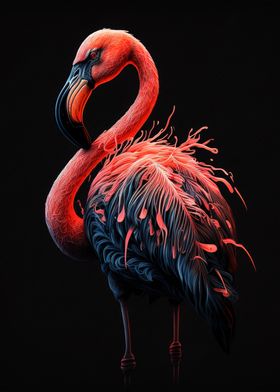 pink flamingo 