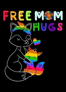 Free Mom Hugs Fox LGBT