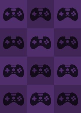 Gamer Controllers Purple