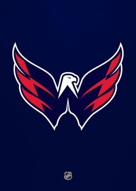 'Washington Capitals Logo' Poster by NHL | Displate