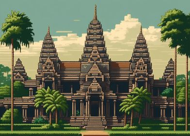 16bit Angkor Wat