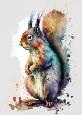 Whimsical Squirrel