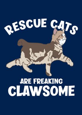 Rescue Cats Are Clawsome