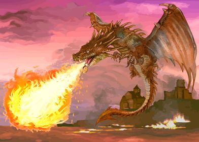 Fire dragon