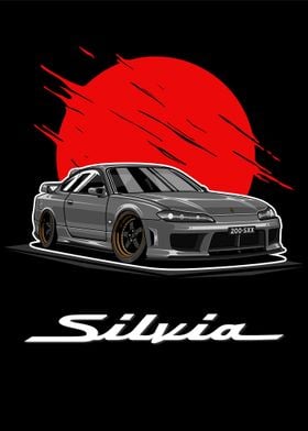 Drifting Tuning Red Car Drift Auto Poster – My Hot Posters