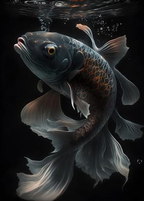 Black Koi