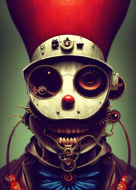 35 Steampunk Evil Clown