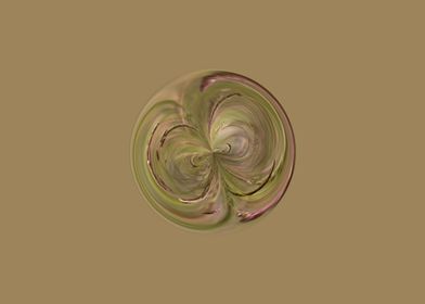 Prairie grass orb design