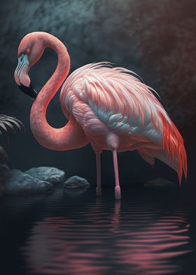 pink flamingo 