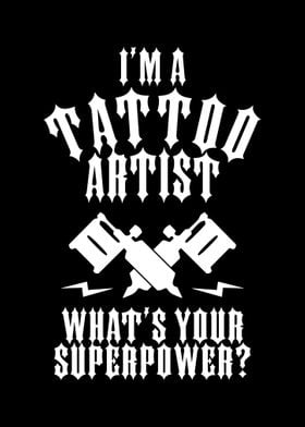 Tattoo Artist Superpower 