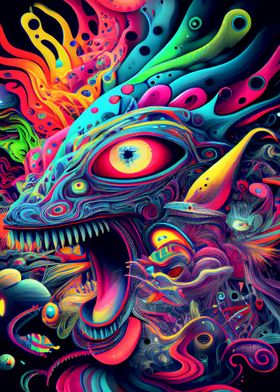 abstract psychedelic