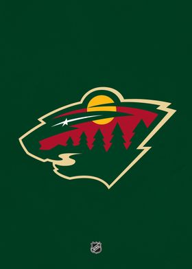 'Minnesota Wild Logo' Poster by NHL | Displate