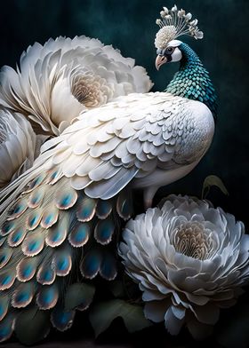 Magnificent peacock