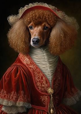 Poodle English Lady 