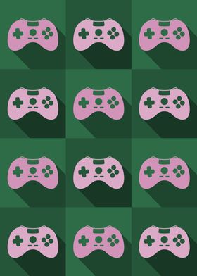 Gamer Controllers Green