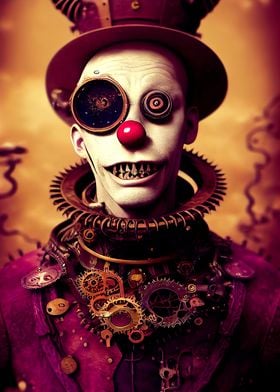 43 Steampunk Evil Clown