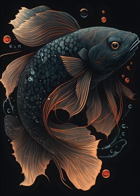 Black Koi