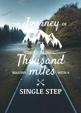 A journey of a 1000 miles