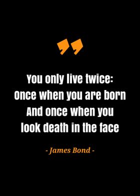 quote James Bond 