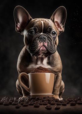 puppy dog  coffee