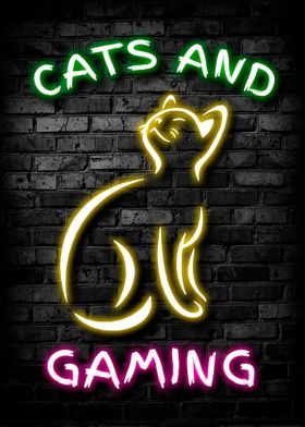 Cats and Gaming poster 