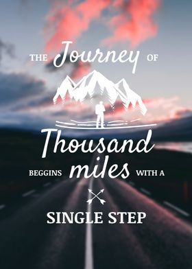 A journey of a 1000 miles