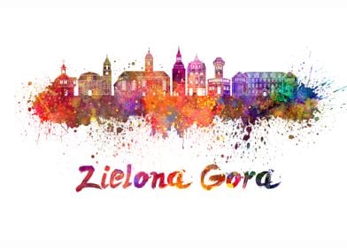 Zielona skyline