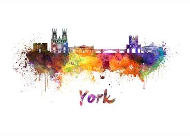 York skyline