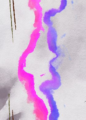Purple And Pink Watercolor