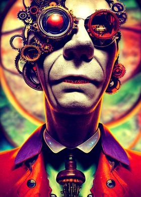 44 Steampunk Evil Clown