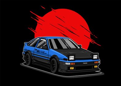 Toyota AE 86 Trueno