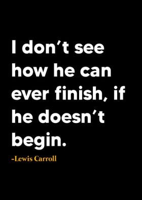 Lewis Carroll Quote 