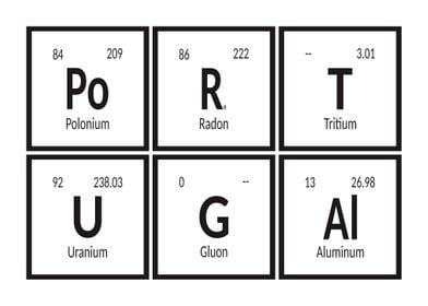 Portugal Periodic Table