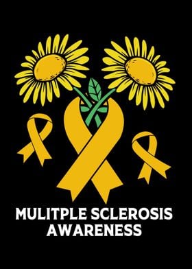 MS Awareness Sunflower