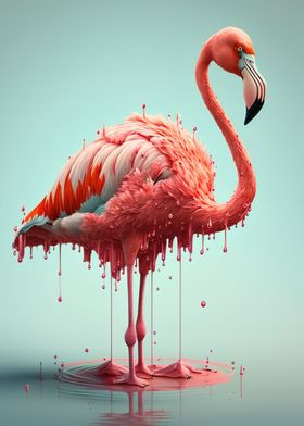 pink flamingo 