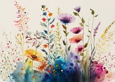 Flowers Watercolor