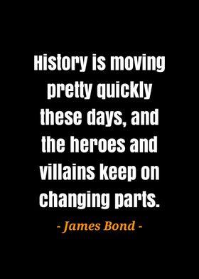 quote James Bond 