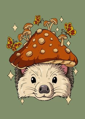 Cottagecore Hedgehog