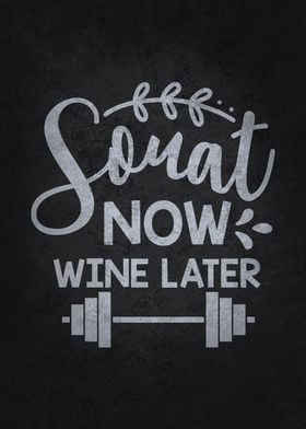 Squat Now Wine Later