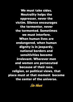 Elie Wiesel quote